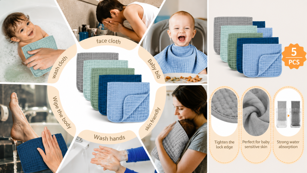 Baby Burp Cloths