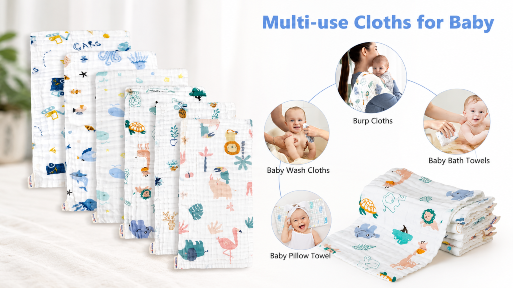 Baby Burp Cloths