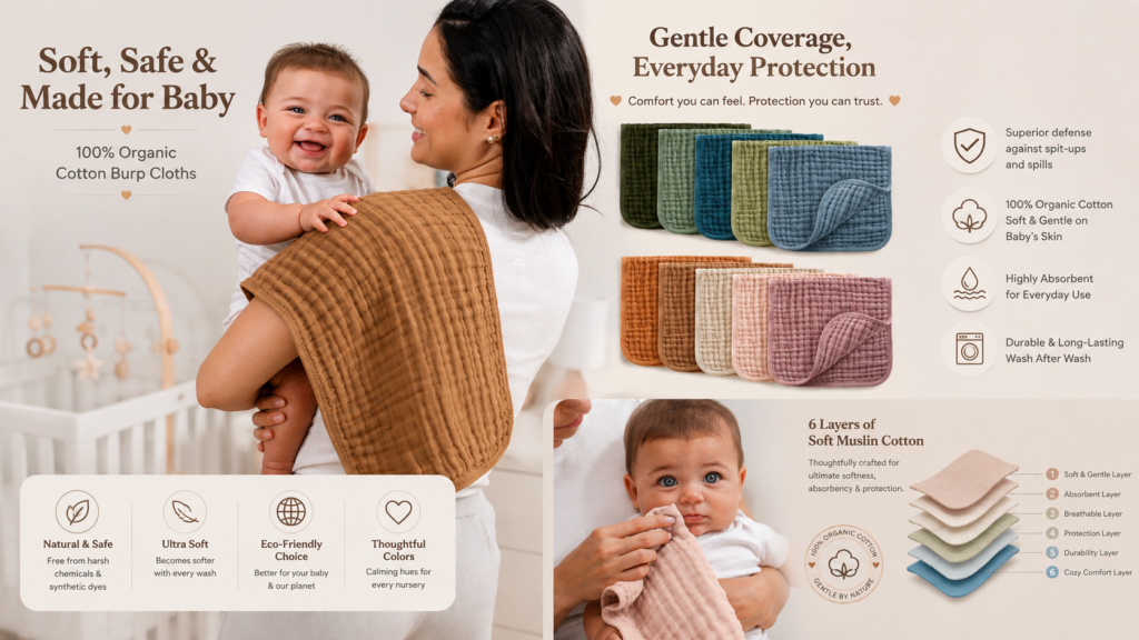 Best Baby Burp Cloths