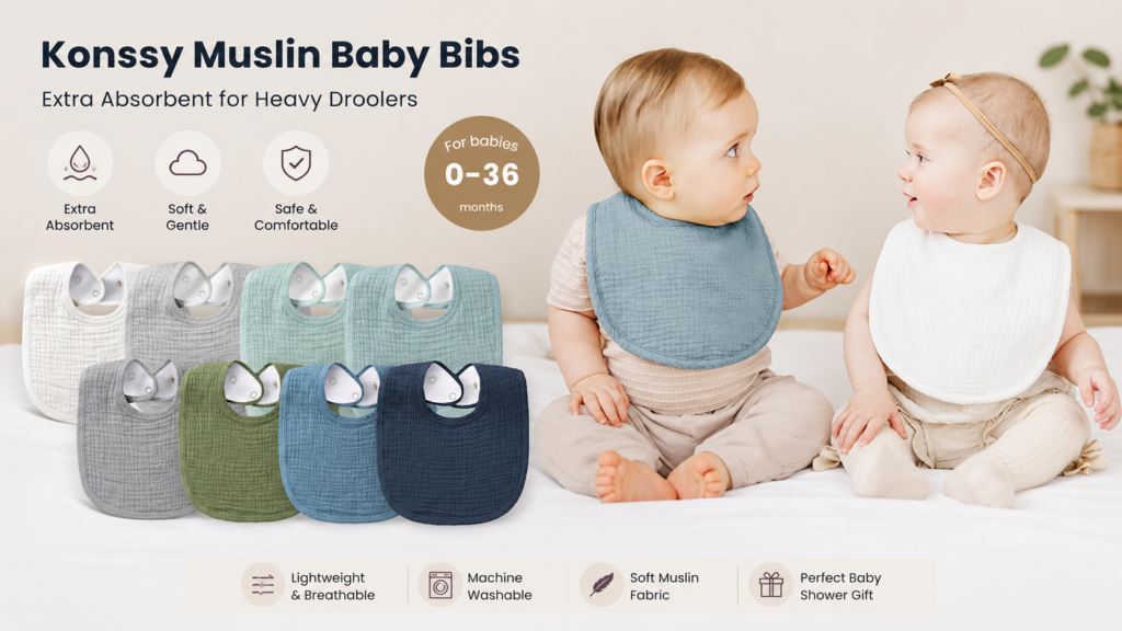 Best Baby Bibs for Drooling and Teething