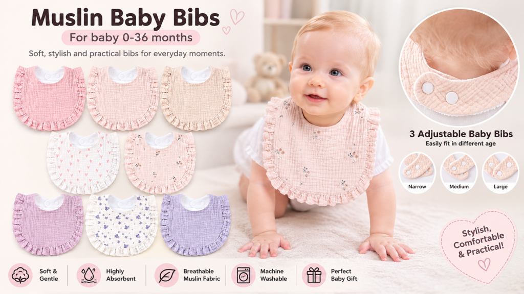 Best Baby Bibs for Drooling and Teething